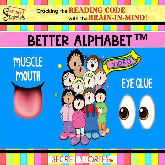 Better Alphabet™ to Learn Letter Sounds FAST | Secret Stories®