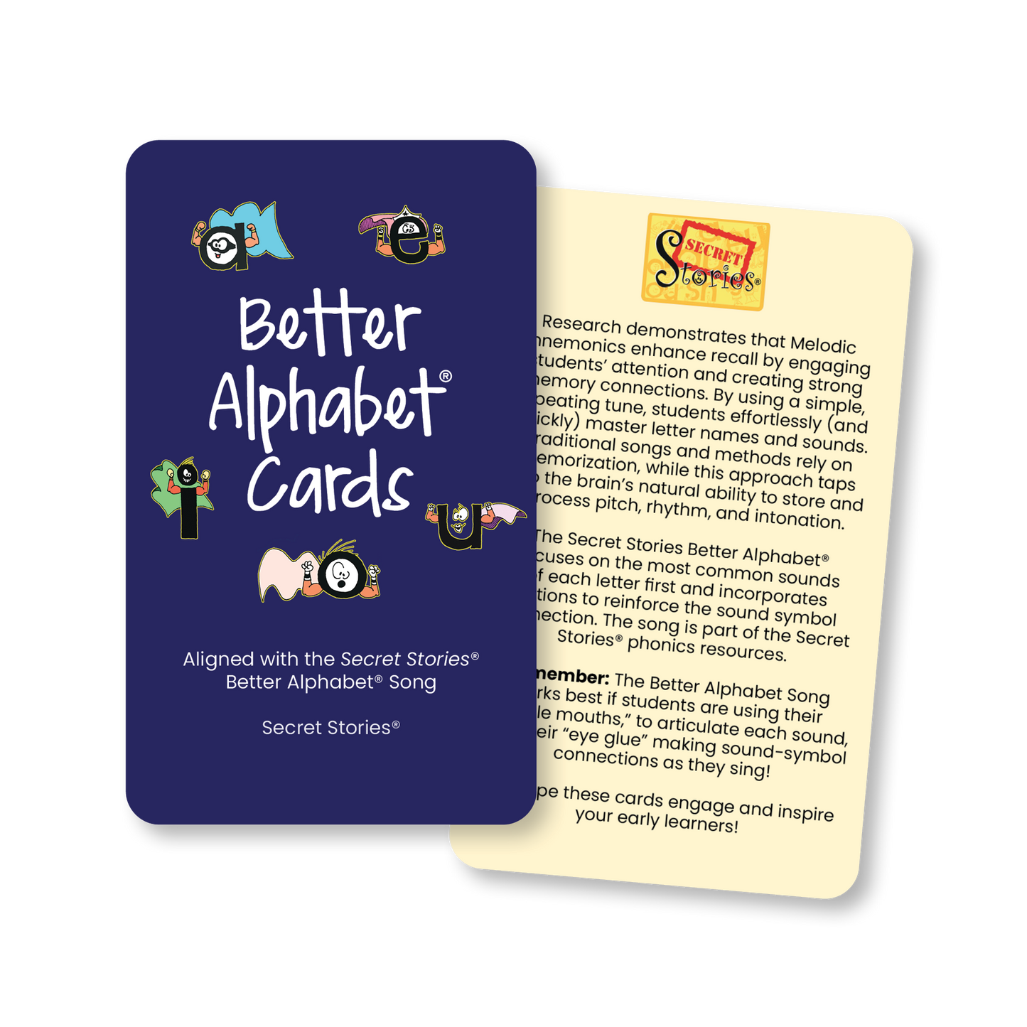 Better Alphabet® Cards