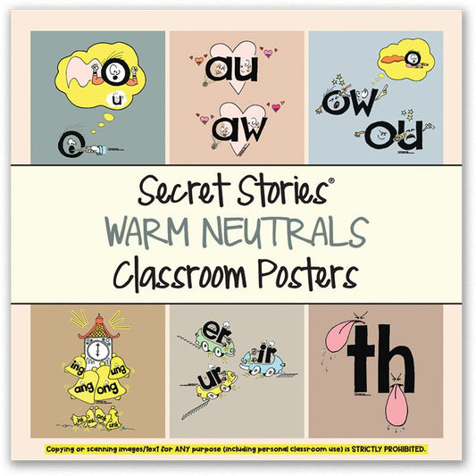 Warm Neutral Replacement Posters