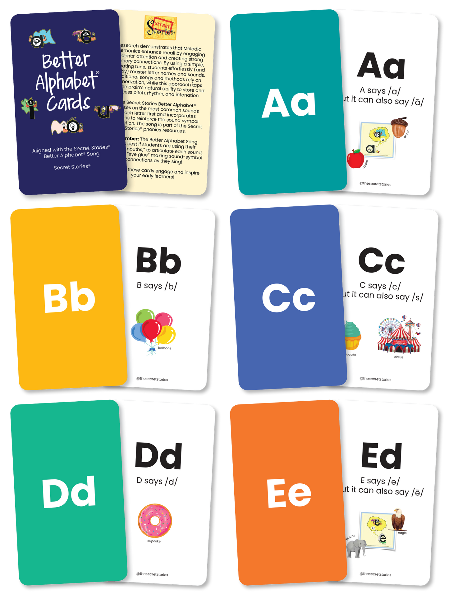 Better Alphabet® Cards *Preorder - Ships 7/21*