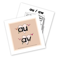 Warm Neutral Phonics Flashcards