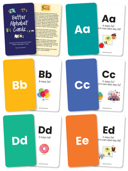 Better Alphabet® Cards *Preorder - Ships 7/21*