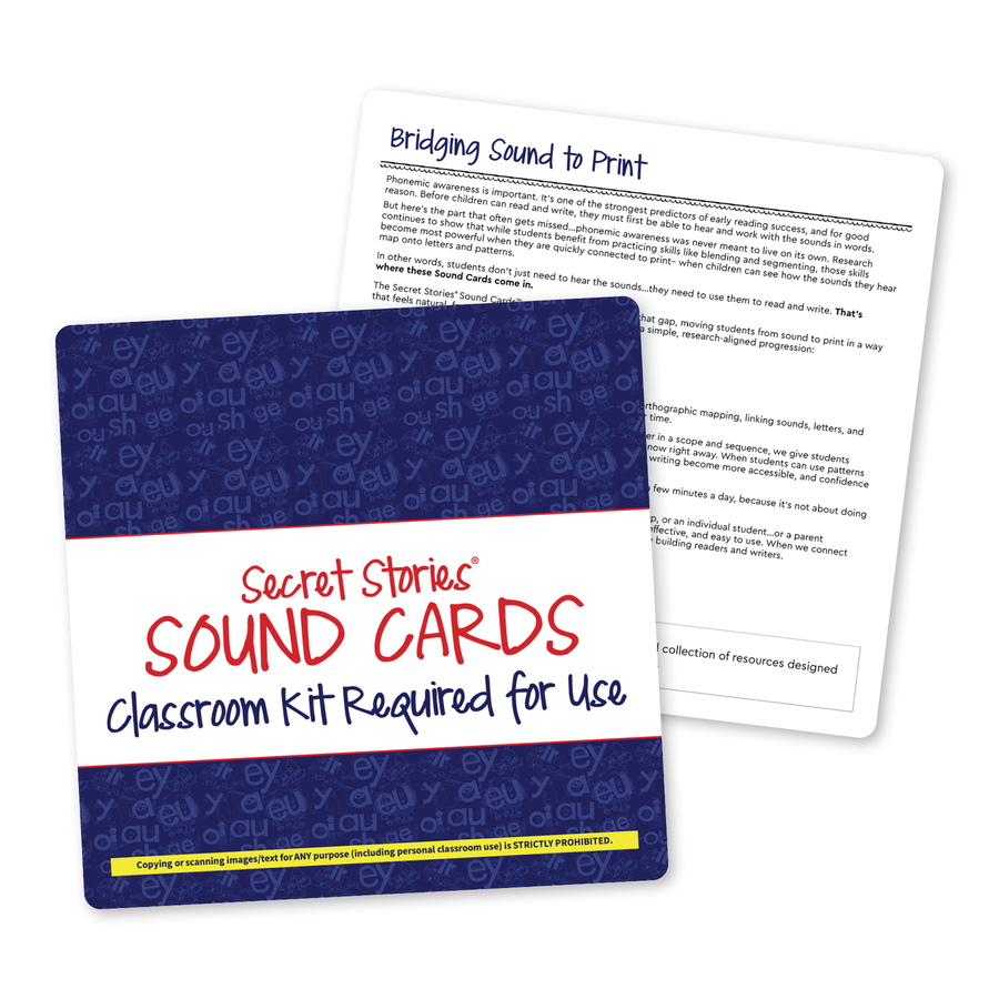 Secret Stories™ Phonemic Awareness Cards