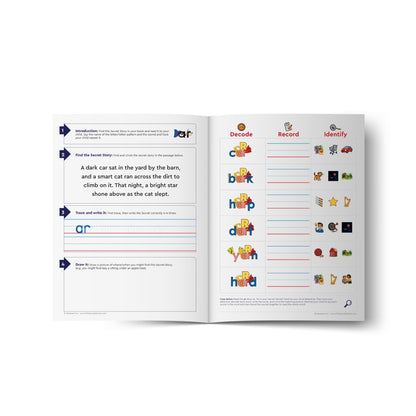 Accelerate Literacy Growth with Secret Stories® Student Workbook – Level 1