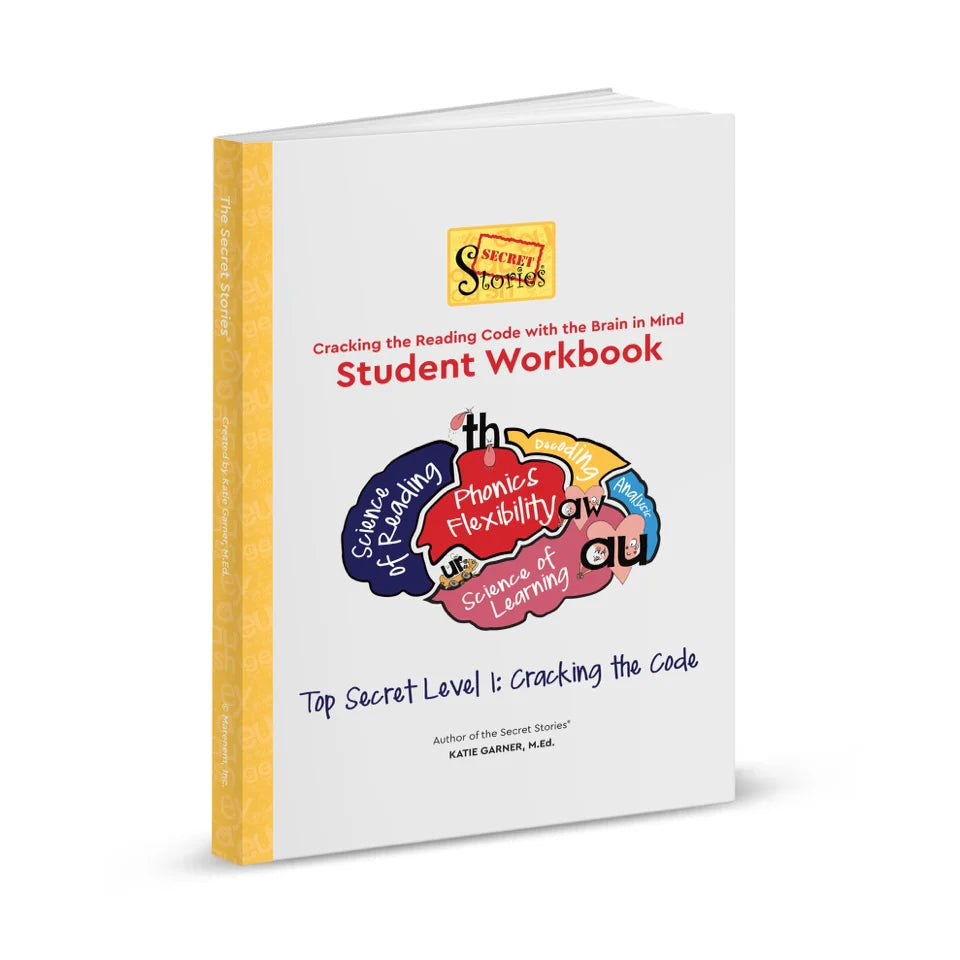 Secret Stories Student Workbook, Level 1, front cover