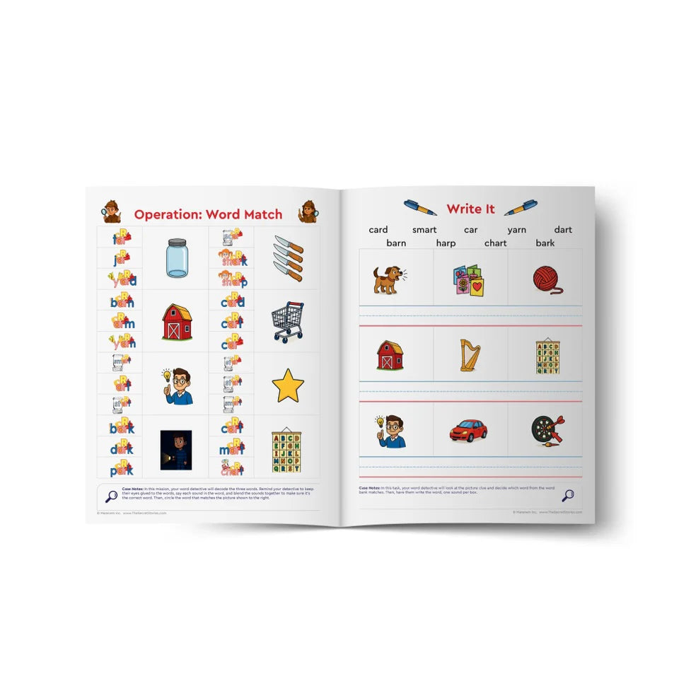 Word Match spread
