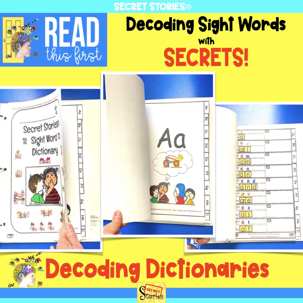 Decoding Sight Words with Phonics Secrets for Reading - The Secret Stories